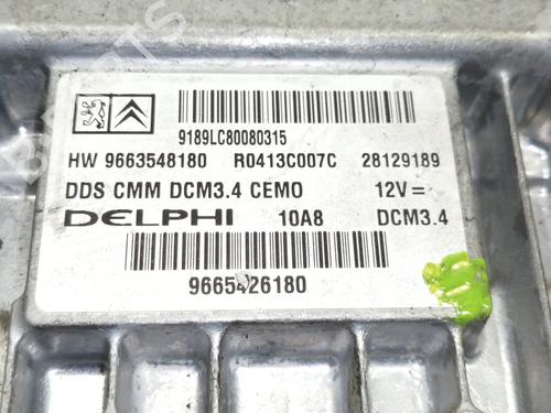 Engine control unit (ECU) PEUGEOT 308 SW I (4E_, 4H_) 2.0 HDi | BP7512049M57 