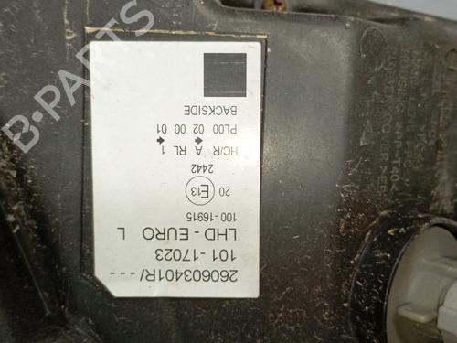 Left headlight RENAULT KANGOO / GRAND KANGOO II (KW0/1_) 1.5 dCi 85 (KW0K, KW0L, KW0B) | BP23860986C28 