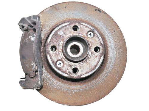 Used Left front steering knuckle NISSAN MICRA III (K12) 1.5 dCi (65 hp) 16017359