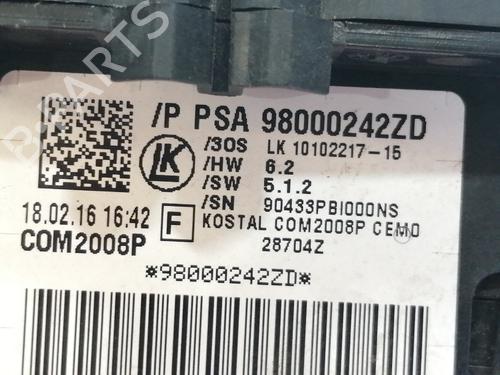 Switch CITROËN C4 II (NC_)  | BP6280664I30 