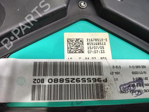 Instrument cluster PEUGEOT 307 CC (3B)  | BP20334556C47 