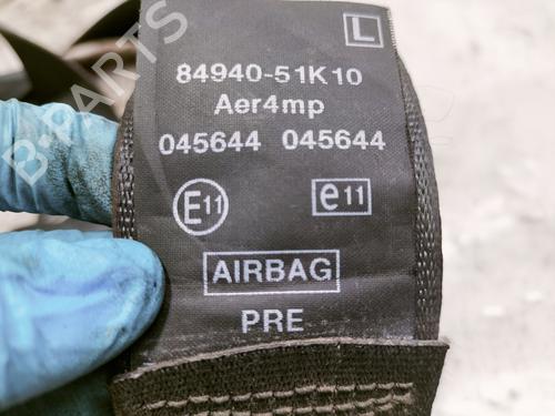 Front left seatbelt OPEL AGILA B (H08) 1.0 (F68) | BP8735360I26 