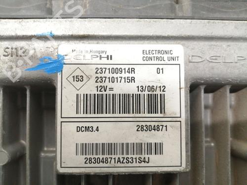 Engine control unit (ECU) RENAULT MEGANE III Hatchback (BZ0/1_, B3_)  | BP16524161M57 