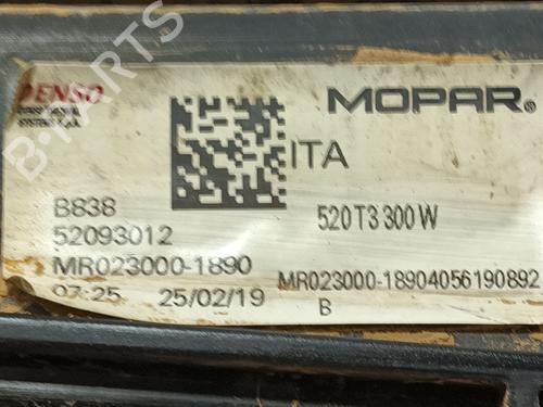 Køleventilator elektrisk JEEP RENEGADE SUV (BU, B1, BV) 1.0 T-GDi | BP29973451M35 