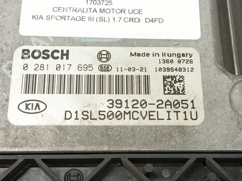 Engine control unit (ECU) KIA SPORTAGE III (SL) 1.7 CRDi | BP18604305M57 