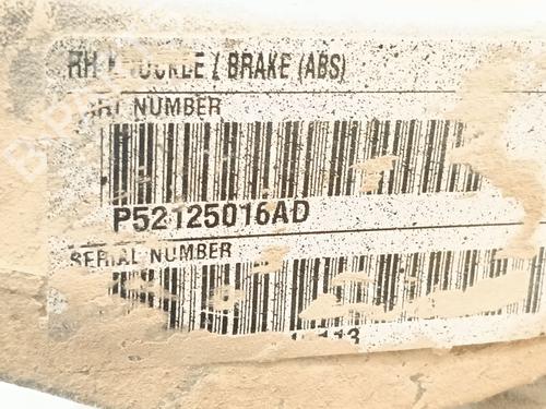 Right front steering knuckle DODGE NITRO 2.8 CRD 4WD | BP29284709M26 
