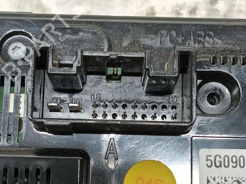 Climate control VW GOLF VII (5G1, BQ1, BE1, BE2) 1.6 TDI | BP29354755I5 