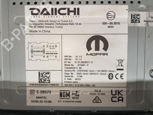 Radio FIAT DUCATO Bus (250_) 140 Multijet 2,2 D | BP28450445E6