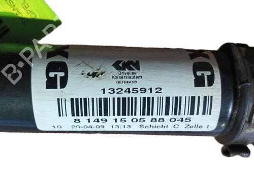 Left front driveshaft OPEL ZAFIRA / ZAFIRA FAMILY B (A05) 1.9 CDTI (M75) | BP29884253M38