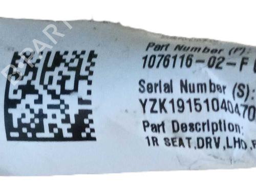 Left front seat TESLA MODEL 3 (5YJ3) EV AWD | BP39646960C15 - Image 8
