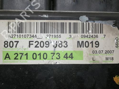 Engine control unit (ECU) MERCEDES-BENZ CLK (C209)  | BP6081557M57 