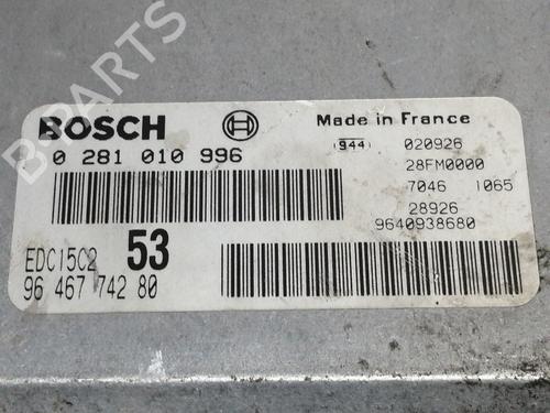 Engine control unit (ECU) CITROËN XSARA PICASSO (N68) 2.0 HDi | BP5368954M57 