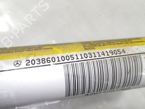 Right curtain airbag MERCEDES-BENZ C-CLASS (W203) C 200 Kompressor (203.042) | BP10546698C12 