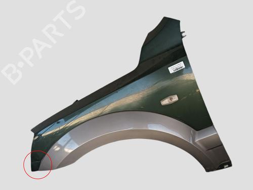 Used Left front fenders KIA SORENTO I (JC) 2.5 CRDi 4WD (140 hp) 21662376