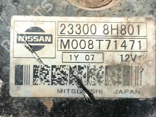 Starter NISSAN X-TRAIL I (T30) 2.2 Di 4x4 | BP17081869M8 