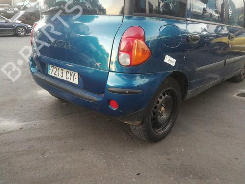 Bak støtfanger FIAT MULTIPLA (186_) 1.9 JTD 105 (186AXB1A) | BP10962014C8 