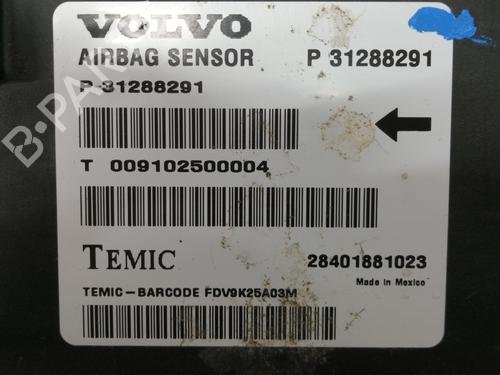 ECU airbags VOLVO S80 II (124) 2.4 D | BP16298958M53 