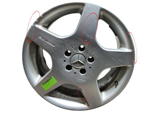 Used Rim Rim MERCEDES-BENZ M-CLASS (W163) ML 400 CDI (163.128) (250 hp) 33460517 33460517