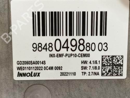 Instrument cluster OPEL ASTRA L (OV5) 1.2 (FPHNSL, FPHNSR) | BP29354703C47 