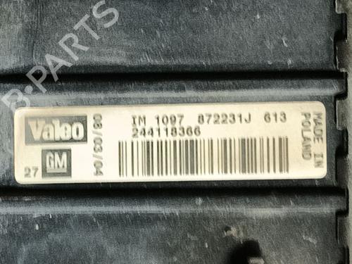 Intercooler OPEL VECTRA C (Z02) 2.0 DTI 16V (F69) | BP22731055M30 
