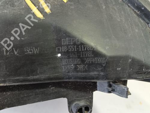 Left headlight RENAULT MEGANE III Hatchback (BZ0/1_, B3_) 1.5 dCi | BP36045808C28 - Image 6