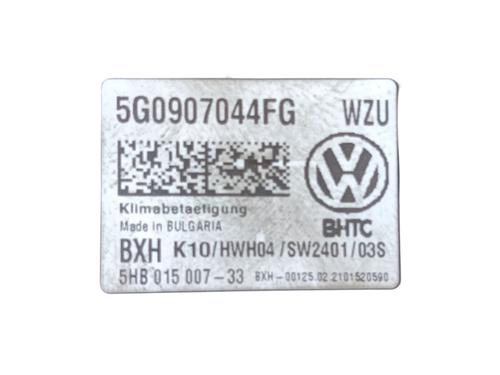 Climate control VW TOURAN (5T1) 1.5 TSI | BP28093750I5 