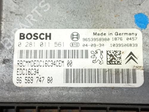Engine control unit (ECU) CITROËN C5 II (RC_) 1.6 HDi (RC8HZB) | BP22902582M57 