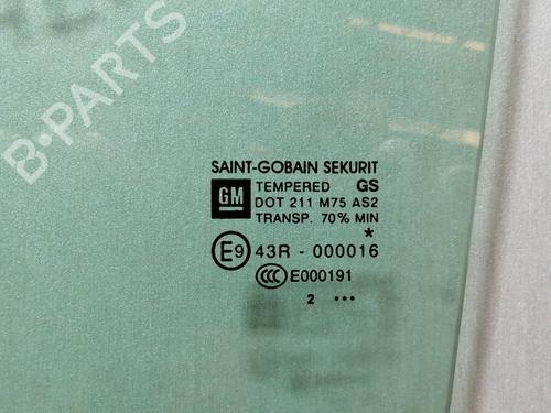Front left door window OPEL ADAM (M13) 1.4 | BP8358412C18 