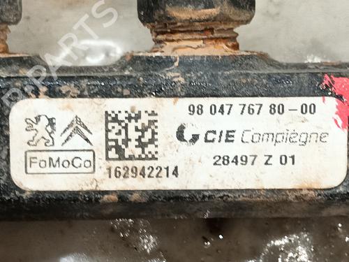 Injection rail FORD FIESTA VI (CB1, CCN) 1.5 TDCi | BP29187263M98 