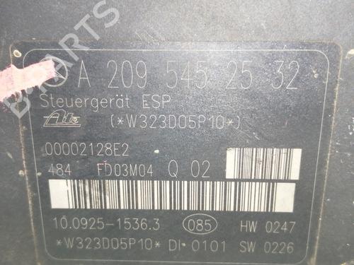ABS pump MERCEDES-BENZ C-CLASS (W203) C 200 Kompressor (203.042) | BP11169014M43 