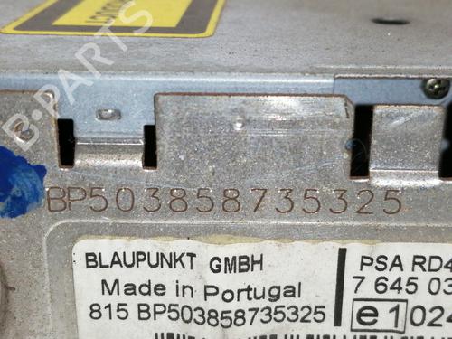 Radio PEUGEOT 307 CC (3B) 1.6 16V | BP8896685E6 