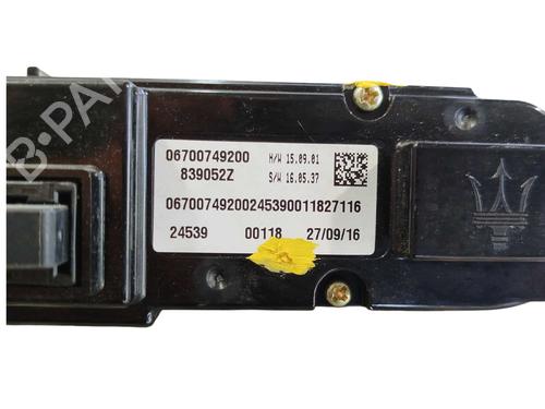 Climate control MASERATI LEVANTE SUV (M161) 3.0 D Q4 | BP39987497I5 - Image 2