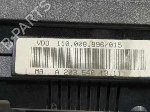 Instrument cluster MERCEDES-BENZ C-CLASS (W203)  | BP20310670C47 