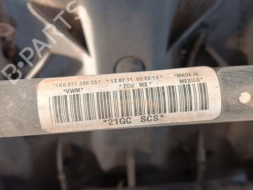Rear axle VW JETTA IV (162, 163, AV3, AV2) 1.6 TDI | BP16966151M2 