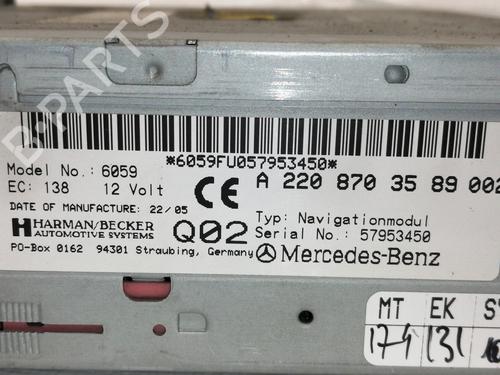 Electronic module MERCEDES-BENZ E-CLASS (W211)  | BP7110991M83 
