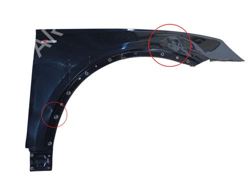 Used Right front fenders AUDI Q5 (FYB, FYG) 35 TDI quattro (163 hp) 27528542