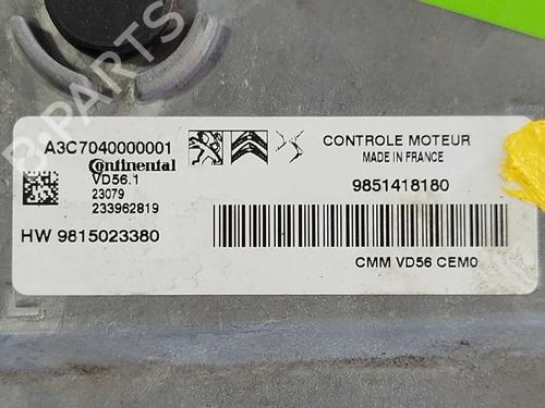 Engine control unit (ECU) OPEL ASTRA L (OV5) 1.2 (FPHNSL, FPHNSR) | BP40449589M57 - Image 2