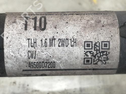 Left front driveshaft KIA SPORTAGE IV (QL, QLE)  | BP14991343M38 