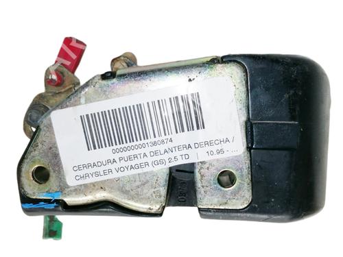 Front right lock CHRYSLER VOYAGER / GRAND VOYAGER III (GS_, NS_)  | BP11430036C97 