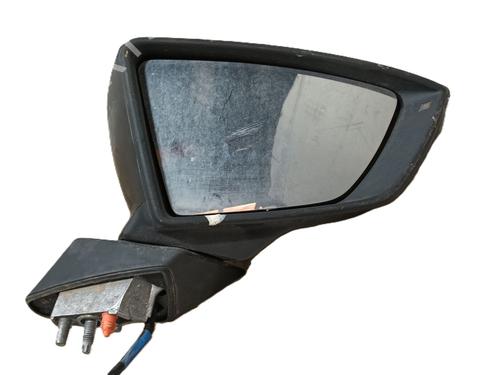Used Right mirror SEAT LEON (5F1) 2.0 TDI (150 hp) 27241612