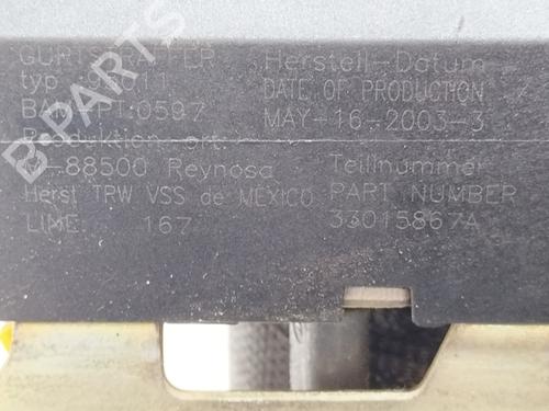 Rear left seatbelt MERCEDES-BENZ M-CLASS (W163) ML 270 CDI (163.113) | BP6885672I29 