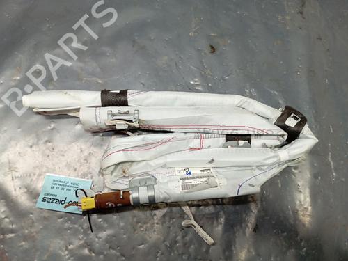 Used Right curtain airbag PEUGEOT 208 I (CA_, CC_) 1.0 VTi (68 hp) 23038381