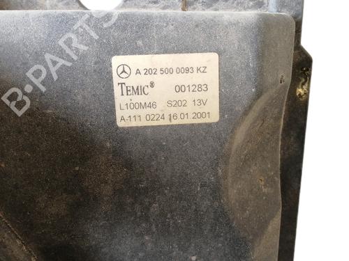 Radiator fan MERCEDES-BENZ CLK (C208)  | BP6552101M35 