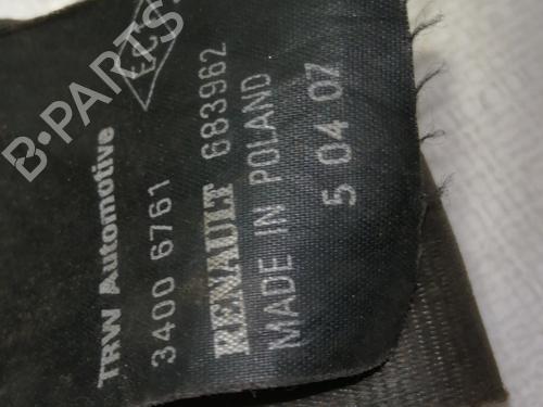 Front right seatbelt RENAULT CLIO III (BR0/1, CR0/1) 2.0 16V (BR0C, BR0K, CR0C, CR0K) | BP8736267I25 