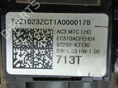 Commande Chauffage HYUNDAI i10 III (AC3, AI3) 1.0 MPi | BP29615821I5 