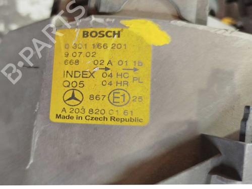 Left headlight MERCEDES-BENZ C-CLASS (W203) C 220 CDI (203.006, 203.008) | BP40127439C28 - Image 2