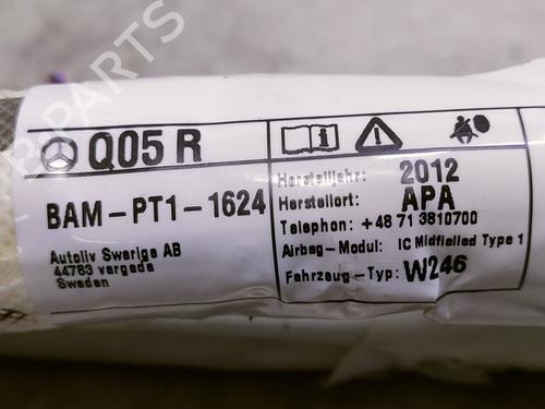 Right curtain airbag MERCEDES-BENZ B-CLASS Sports Tourer (W246, W242) B 180 CDI (246.200) | BP16153438C12 
