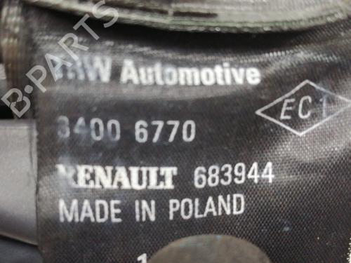 Rear right seatbelt RENAULT CLIO III (BR0/1, CR0/1) 2.0 16V (BR0C, BR0K, CR0C, CR0K) | BP6880539I28 