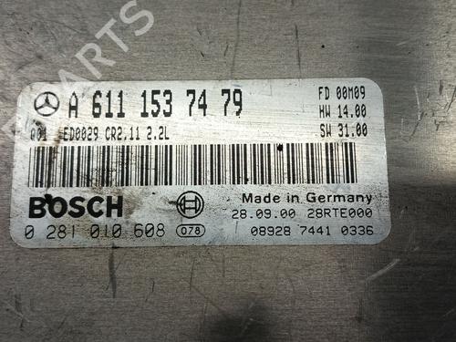 Engine control unit (ECU) MERCEDES-BENZ C-CLASS (W203) C 200 CDI (203.004) | BP25769478M57 