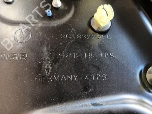 Front left window mechanism VW PASSAT B6 (3C2) 2.0 TDI 16V | BP30110519C22